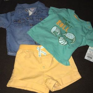 Cat & Jack 3 piece outfit